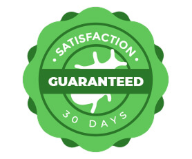 30-day satisfaction guarantee