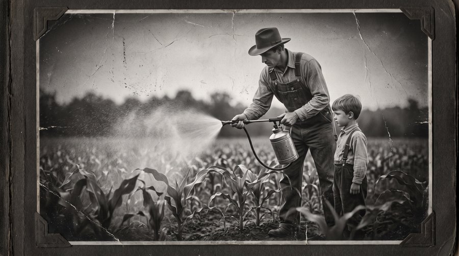 Plant-oil pest control on American farms, the way it has been done for generations
