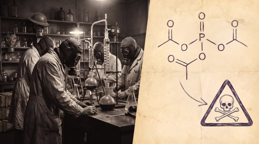 From wartime nerve-agent chemistry to the pesticide can