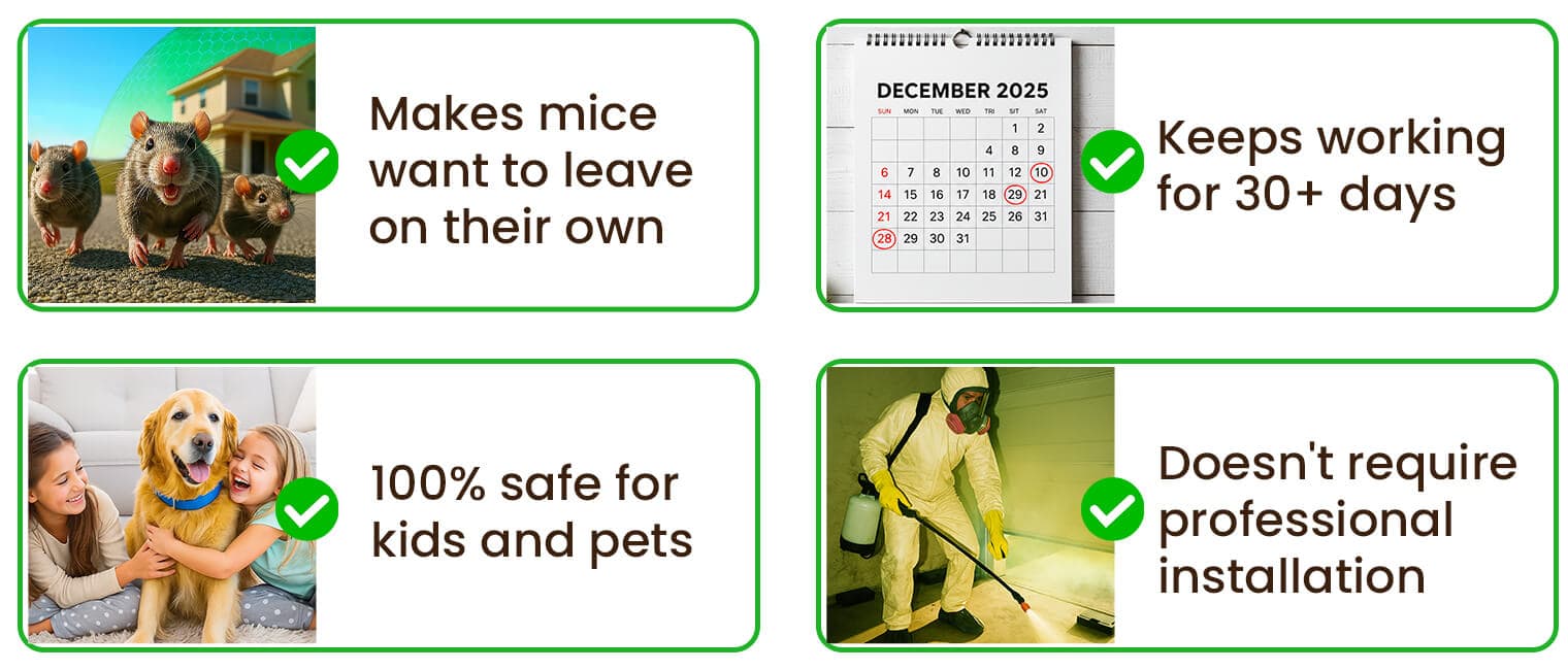 Plant-based mouse repellent ingredients