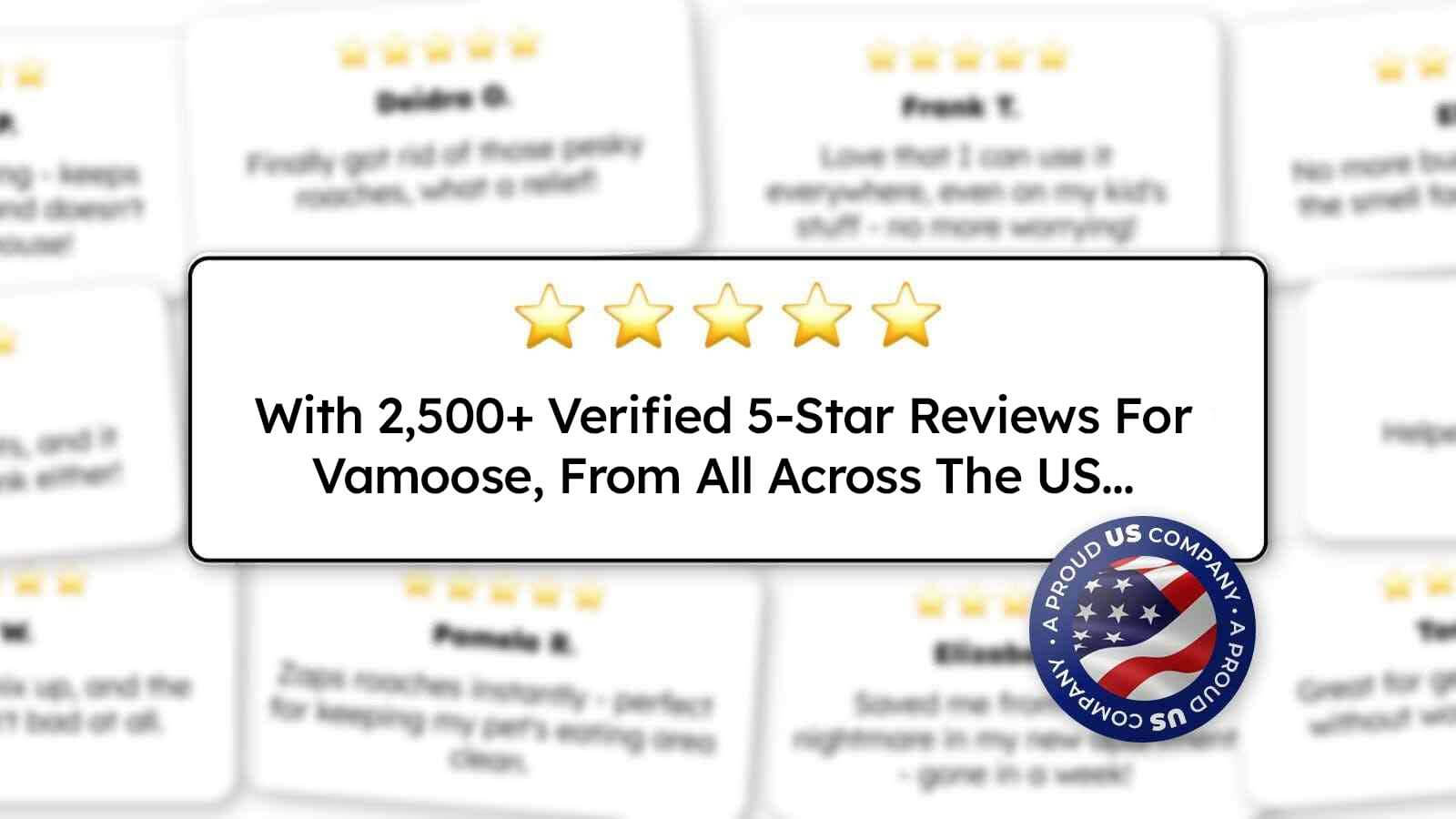 Vamoose product ingredients